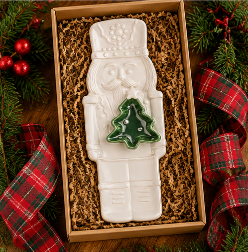 Mud Pie Nutcracker Chip & Dip