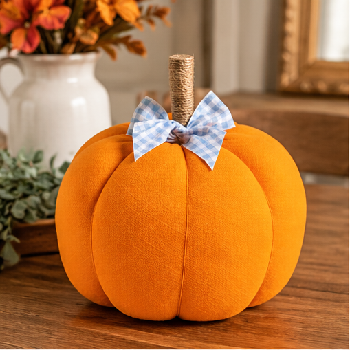 Mud Pie Large Orange Pumpkin