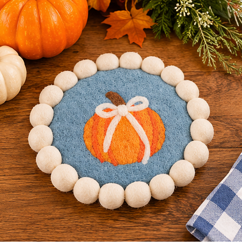 Mud Pie Pumpkin Trivet