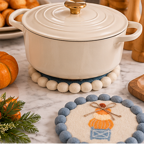 Mud Pie Pumpkin Trivet