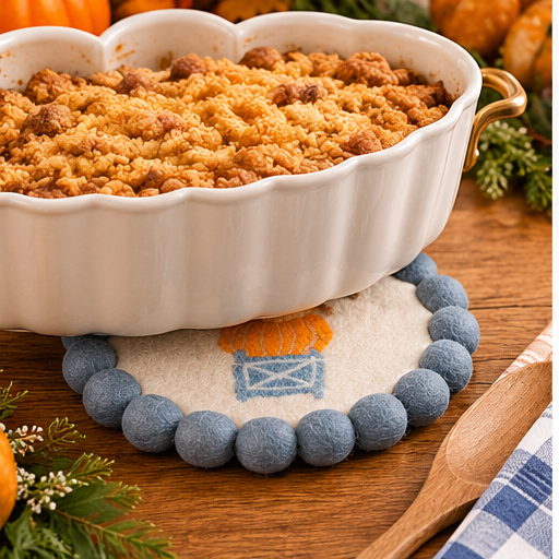 Mud Pie Pumpkin Trivet
