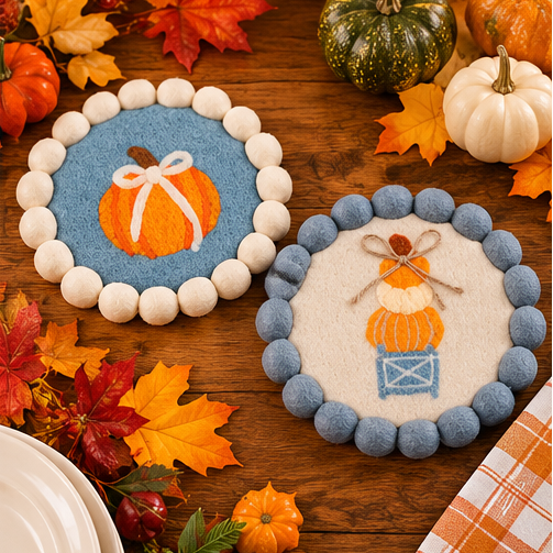 Mud Pie Pumpkin Trivet
