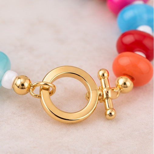 Michelle Mcdowell Thea Multicolor Stone Bracelet