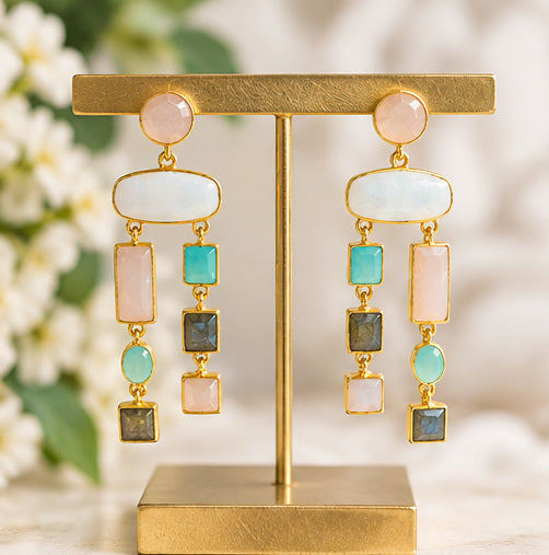 Winton & Waits Pastel Stonehenge Earring