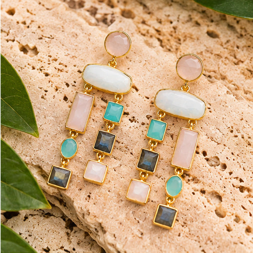 Winton & Waits Pastel Stonehenge Earring