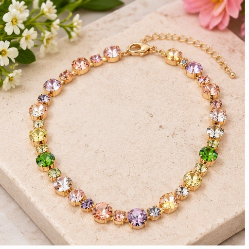 Sensibling Round Stone Necklace