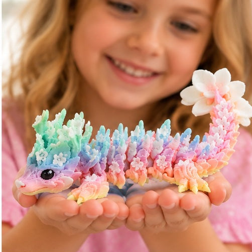 Power TRC 3D Printed Rainbow Blossom Dragon
