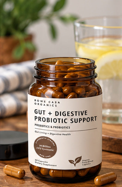 Rowe Casa Gut + Digestive Probiotic Support