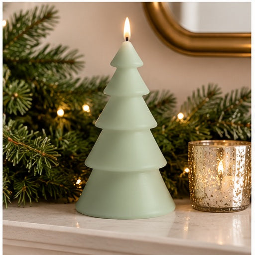 Uyni Lighting Led Christmas Tree Figure Candle,