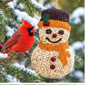 Mr. Bird Frosty Snowman Bird Feeder