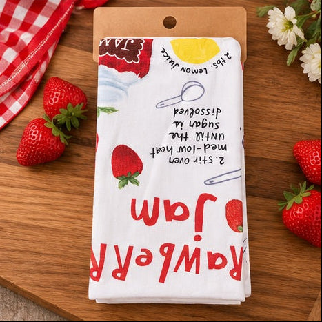 Primitives By Kathy Strawberry Jam Towel
