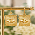 Susan Shaw Bee Stamp Earrings