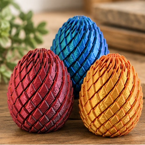 Power TRC 3D Printed Twisty Dragon Egg Fidget
