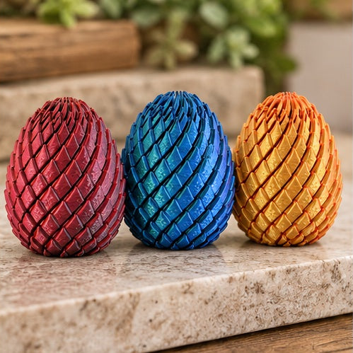 Power TRC 3D Printed Twisty Dragon Egg Fidget