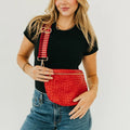 Diagonal Woven Bag