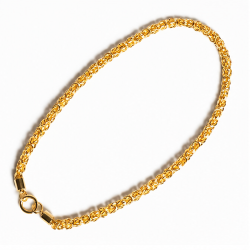 Winton & Waits Gold Loop Chain Necklace
