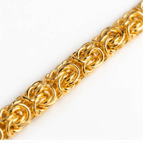 Winton & Waits Gold Loop Chain Necklace