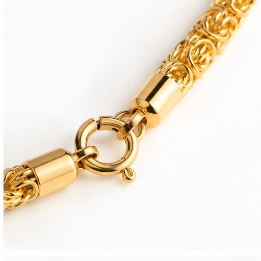 Winton & Waits Gold Loop Chain Necklace