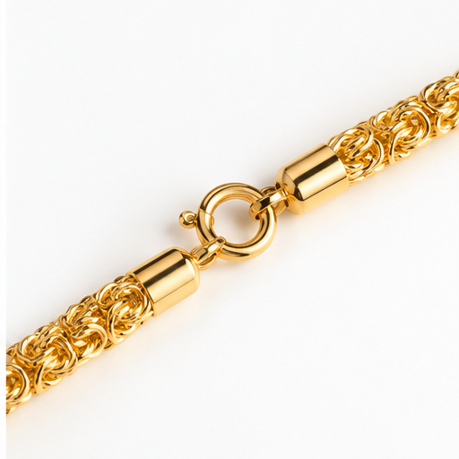 Winton & Waits Gold Loop Chain Necklace